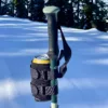 Beer Binding Original Attached to Ski Pole