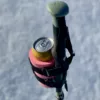 Beer Binding Pro Retro Pink on Ski Pole